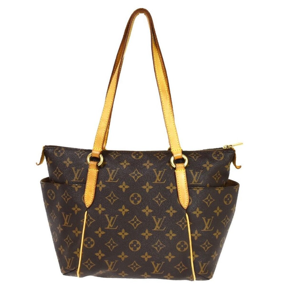 LOUIS VUITTON Logo Totally PM Shoulder Bag Monogram Leather BN